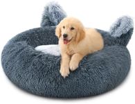 Calming Round Pet Bed for Medium Do