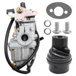 Hoypeyfiy Carburetor Replacement for Suzuki LT50 with Air Filter Box 2002 2003 2004 2005 LT-A 50 Carb