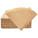 YQL Coffee Filters, 200PCS Disposable Unbleached Filter Papers Size 2 for Coffee Dripper Pour Over Coffer Makers(2-4 Cups)