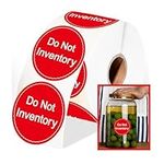 Do Not Inventory Labels 1.5 inch Do