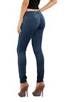 Hybrid & Company Women's Butt Lift Stretch Denim Jeans P37369SKX Darkwash 20