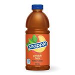 Snapple Naturally Flavoured, Peach Tea, 945mL,1-Count