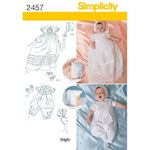 Simplicity Sewing Pattern 2457 Babies' Special Occasion, A (XX-Small - X-Small - Small - Medium)