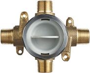 American Standard RU101 Flash Shower Rough-in Valve with Universal Inlets and Outlets, Unfinished, RU101