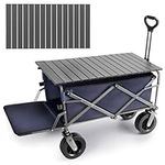 Rengue Folding Beach Cart Wagon wit