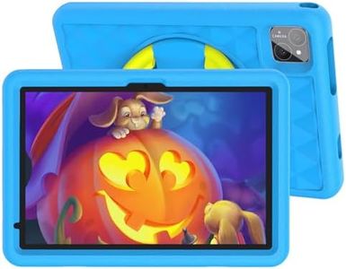 VASOUN TAB11 10 inch Tablet for Kids Android 14 Kids Tablet for Toddler, Parental Control, Free Kids APP Pre-Installed 128GB GMS Certified WiFi Dual Camera with Eye Protection, Blue
