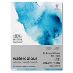 Winsor & Newton Classic Watercolor Paper Pad, 9" x 12", Natural White