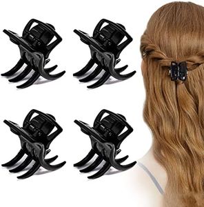 4 Pieces Hair Claw Clips,Morhom Big Size Hair Claws 2.0 Inch Hair Jaw Clip for Women Girls Thick or Medium Hair