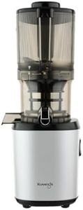 Kuvings | AUTO6 Hands Free Juice Extractor | Automatic Cutting of Whole Fruit and Vegetables | 1.7L Basket | Easy Cleaning | Silver