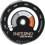 Inferno Stove Top Meter (3-30) thermometer measures temperatures on stove top