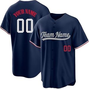 NZUONODAI Custom Baseball Jersey - Personalized Sports Uniform for Men, Women & Youth