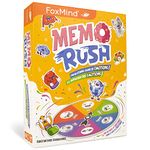 FoxMind Games: Memo Rush, a Memory Game of Emotions, up to 6 Players, 6 Years and up.