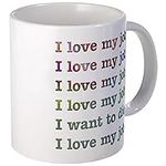 CafePress I Love My Job Mug 11 oz (