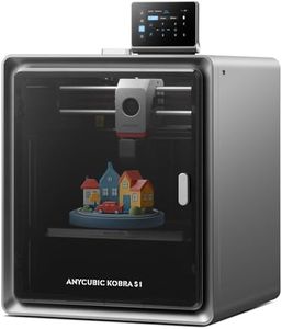 Anycubic Kobra S1 3D Printer Only, Support Multi Color Printing Needs ACE Pro, Max 600mm/s High Speed High Precision Anycubic App One-Click Printing Ultra-Quiet Printing 250 * 250 * 250mm