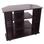 Ore International R556BK Corner TV Stand, Black