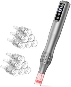 Microneedle Derma Roller Pen Dermabrasion Roller 0.25mm Microneedling Roller, Microneedle Roller Derma Roller 0.25mm for Women Men Home Use
