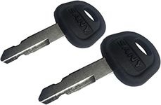 BODYA 2Pcs Excavator Ignition Key 60022654 Compatible with SANY Excavator 55 65 75 215 235 Excavator Bulldozers Graders Loaders