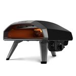 Ooni Koda 2 Gas Pizza Oven – 14" Gas Powered Outdoor Oven with 37 mBar Regulator and Gas Hose, Gas powered Portable Pizza Oven - Foundry Black