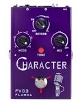 FLAMMA FV03 Vocal Effects Processor with Robot Male Female Baby Sound Effects Vocal Delay Reverb Vocal Amplifier Stompbox Voice Changing Polishing Up Vocals for Funny Livestreaming Recording