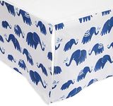 Little Unicorn Percale Crib Skirt - Indie Elephant