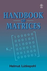Handbook of Matrices