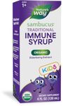 NATURE'S WAY Kid's Standardized Elderberry, Berry Flavor Organic Sambucus Liquid (4 Fl Oz, 120 ml)