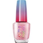 OPI RapiDry™ Quick-Dry Lacquer - Flash n' Flirty Pink Shimmer Nail Polish - Vegan, Fast Drying & Smudge-proof in 60 Seconds (9ml)