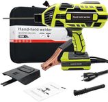 TRQWH Portable Welder Machine 110V ARC Handheld Welder IGBT Inverter Welding Gun Stick Welder 6 Variable Current Adjustment Hand Held Welding Machine, Fit for 1/16"-1/8" Welding Rods (Green)