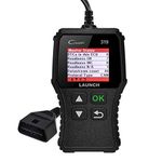 LAUNCH OBD2 Scanner CR319 Automotive Engine Fault Code Reader Car Diagnostic Scan Tool Checks O2 Sensor EVAP Test with DTC Lookup Full OBDII Functions
