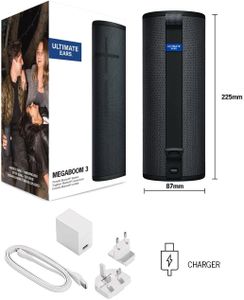 Ultimate Ears MEGABOOM 3 Bluetooth Speaker – Black