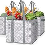 WISELIFE Reusable Grocery Bags [3 P