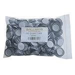 BALLIIHOO Pack of 250 Crown Bottle Caps - Silver