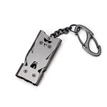 binboll Stainless Steel High Decibel Outdoor Life-Saving Emergency Whistle (Gun)