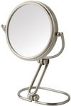 Model's Choice MC315N 3" Mini Folding Mirror, Nickel