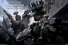 Trends International Call of Duty: Modern Warfare - Co-Op Wall Poster, Premium Unframed Version, 22.375" x 34"