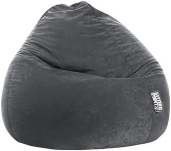 SITTING POINT only by MAGMA Sitzsack Easy XXL ca. 300 Liter anthrazit