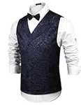 COOFANDY Men's Double Breasted Suit