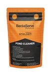 BactaServe-Pond Cleaner | Pond Water Cleaner Powder | Algae Removal Powder | Organic Algae Remover for Ponds | Reduces BOD & COD