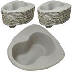 50x Caretex 2000ml Disposable Hospital Medical Cardboard Pulp Bed Pan Liners