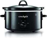 Crockpot Slow Cooker | Removable Easy-Clean Ceramic Bowl | 3.7 L (3-4 People) | Energy Efficient | Black [CSC078]