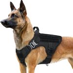 rabbitgoo Tactical Dog Harness Medi