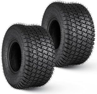 Lawn Mower Tires 18X9.50-8 18X9.50X8 Pneumatic 4Ply Tubeless Turf Tire for Riding Lawnmower Garden Tractor 189508 (2 Pack)