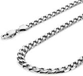 Urban-Jewelry Classic Men's Necklace 316L Stainless Steel Silver Chain Colour 46, 54, 59 cm (6 mm), Gemstone, No Gemstone