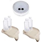 Intex Multi-Colored LED Light for a Hot Tub Cup Holder & Tray Accessory (2 Pack)