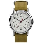 Timex Weekender Olive Fabric Strap Watch (Model: TW2V462009J)