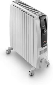DeLonghi Dragon 4 Pro Oil-Filled Radiator Heater – Portable Electric