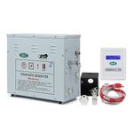 SRE, Alpha Series Steam Generator with, Digital Control Panel and Chrome Outlet (Grey/off white) 6kw