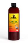 Emu Oil Australian Triple Refined Organic 100% Pure 32 oz, 946 ml