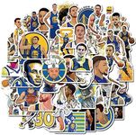 Basketball Star Stickers Curry Sticker Small Decals |50 Pcs| for Hydro Flasks Laptop Phone Case Computer Water Bottle…