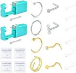 QWALIT Nose Piercing Kit Nose Ring 